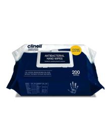 Clinell Antibacterial Hand Wipes 20x27cm