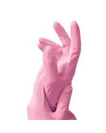 Household Latex Glove Pink
