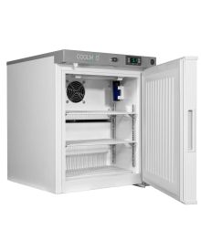 Coolmed 29lt Counter Top Solid Door Medical Refrigerator with Keyless Combination Lock