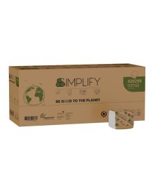 Simplify Carbon Neutral Bulk Pack Toilet Tissue 2 Ply 11x21cm