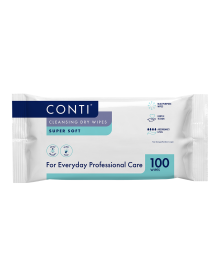 Conti Super Soft Patient Cleansing Dry Wipes Large 30x28cm